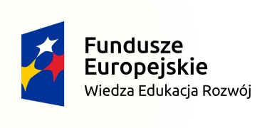 Fundusze Europejskie Program Operacyjny Wiedza Edukacja Rozwój